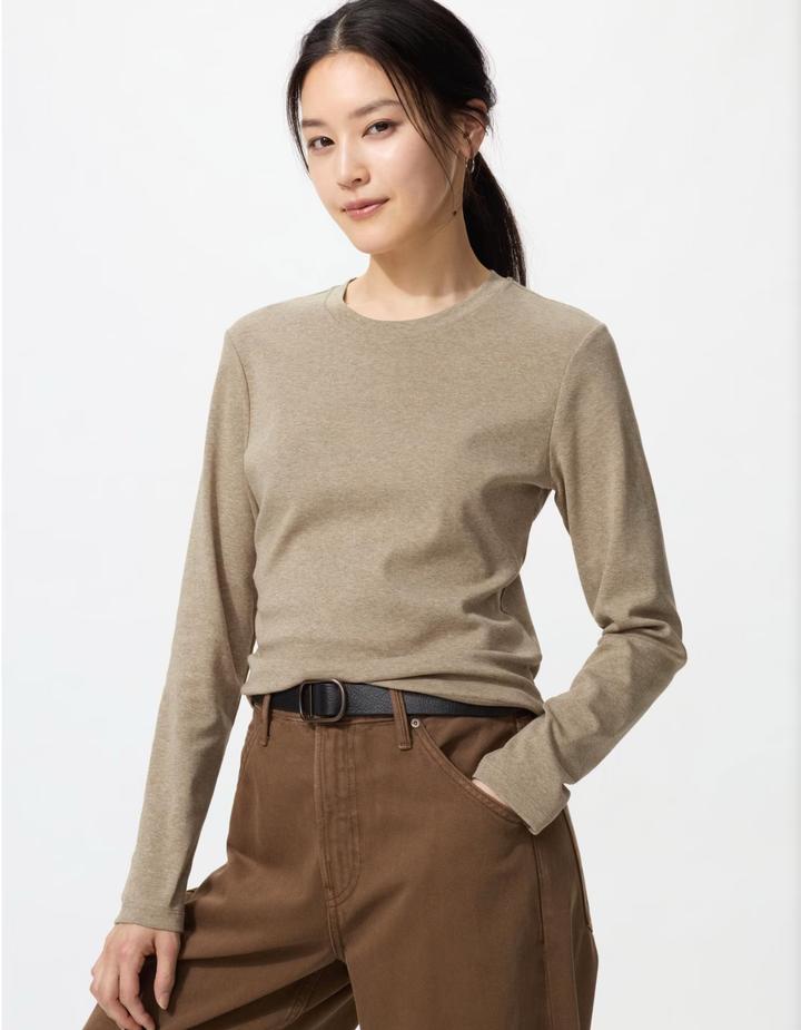 Лонгслив Uniqlo