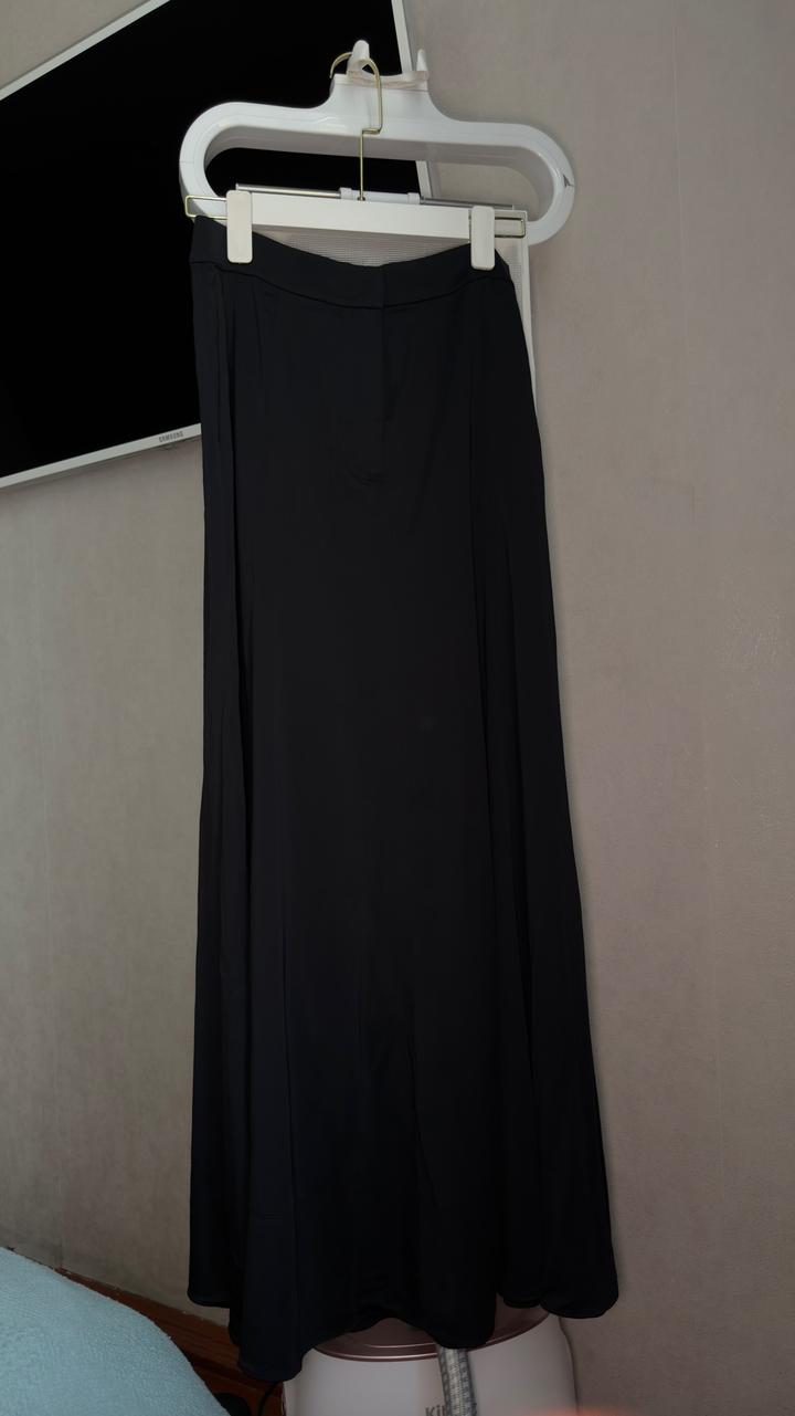 Zara Черная юбка макси