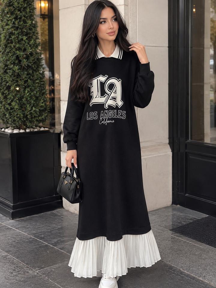 Chanel Спортивное платье с плиссированным подолом