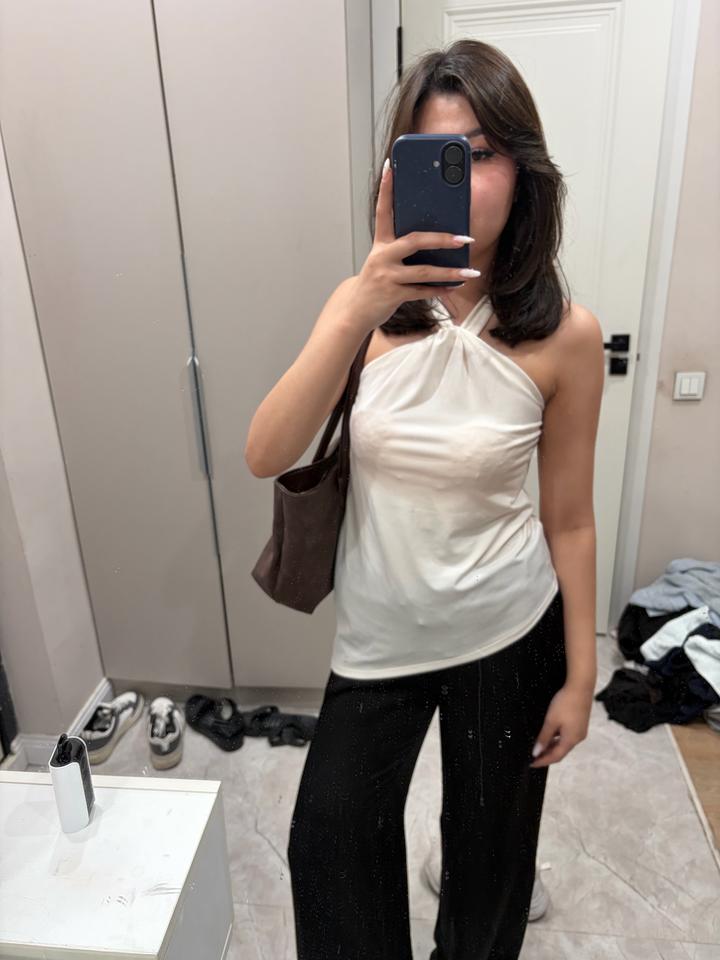 H&M топ белый