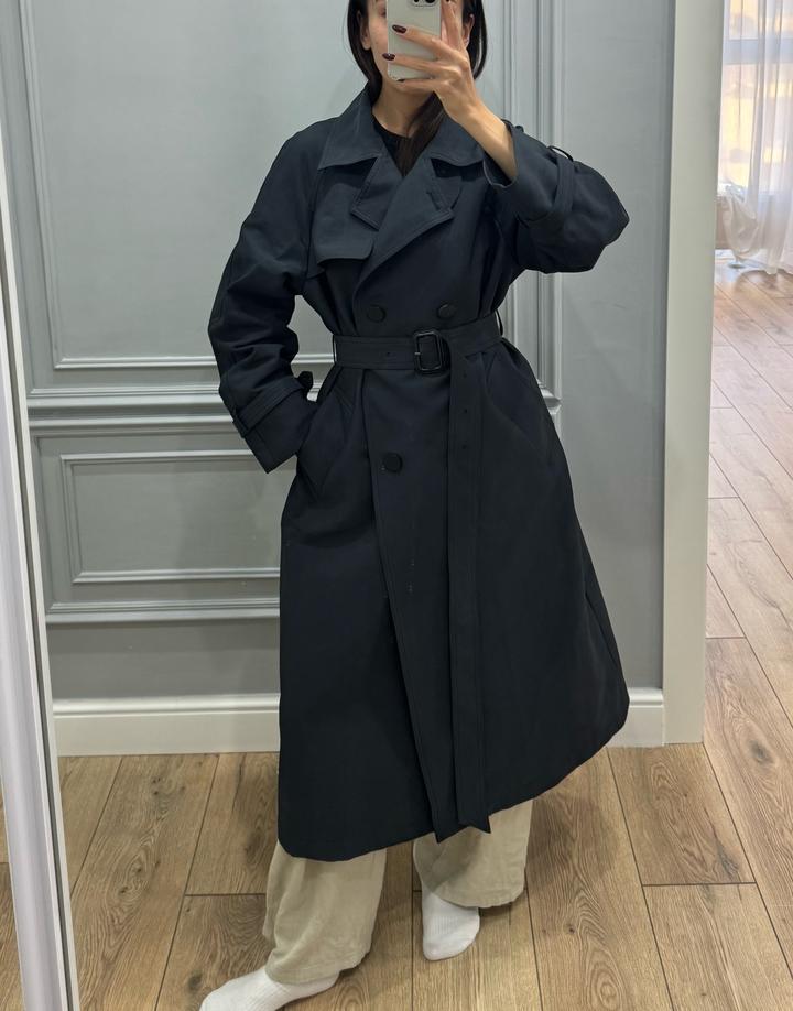 Massimo Dutti Женский двубортный тренч