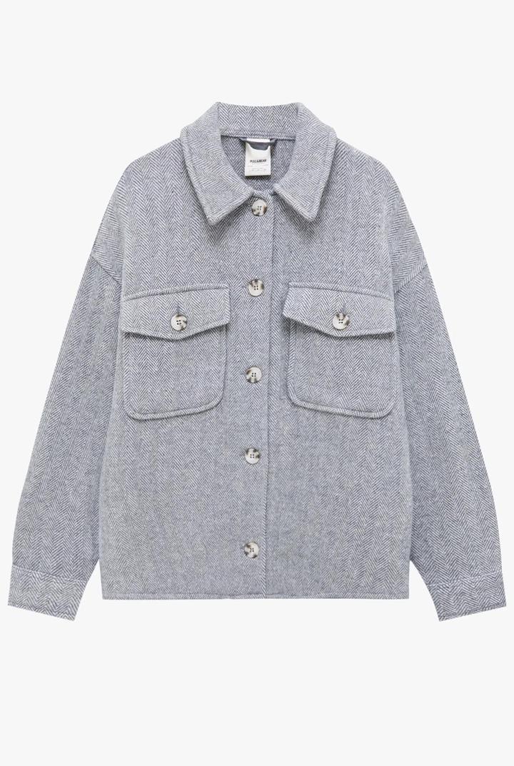 Pull & Bear Рубашка-куртка Pull&Bear