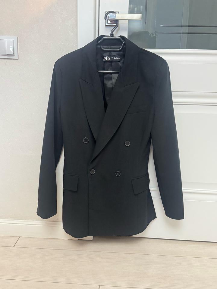 Двубортный пиджак ZARA