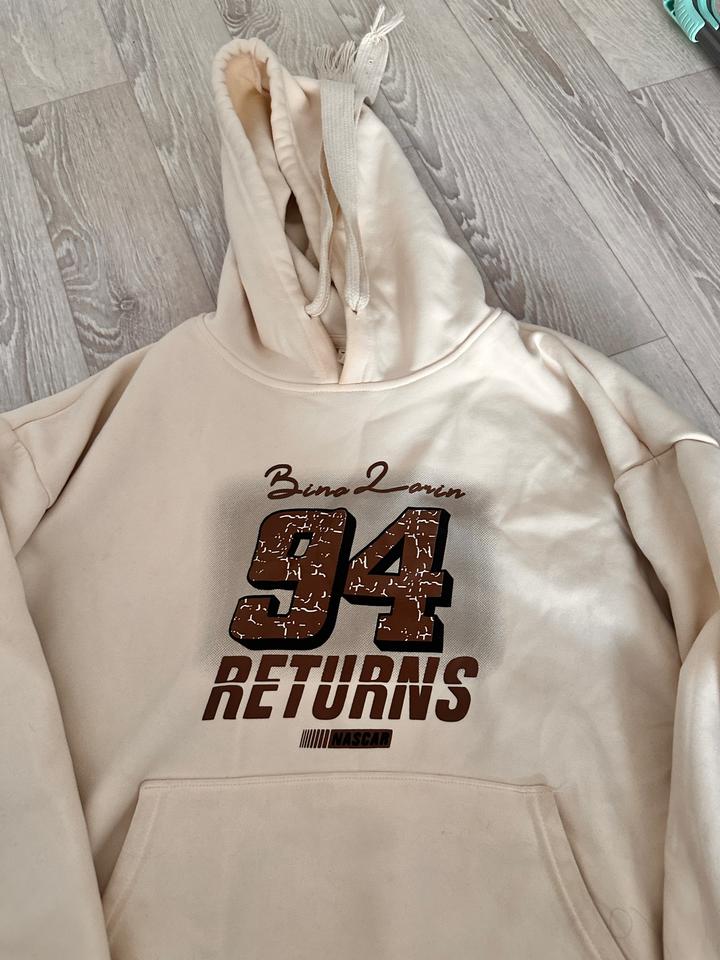 худи с капюшоном и принтом 94 returns