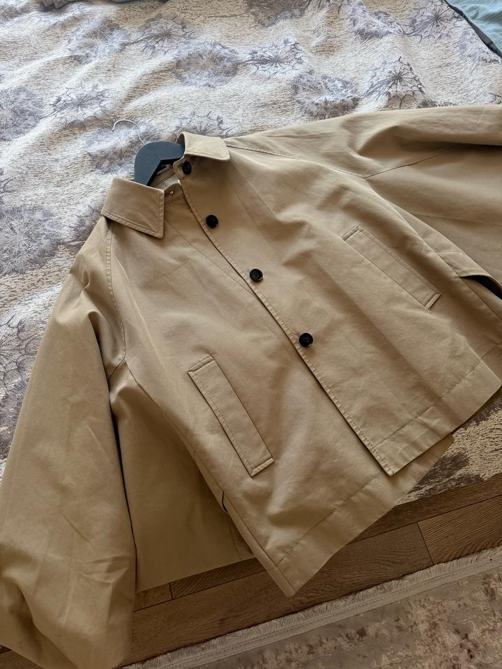 Укороченный тренч ZARA