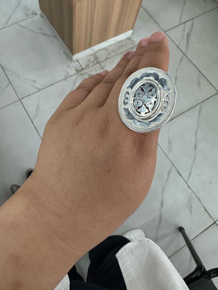 Серебро Крупное кольцо