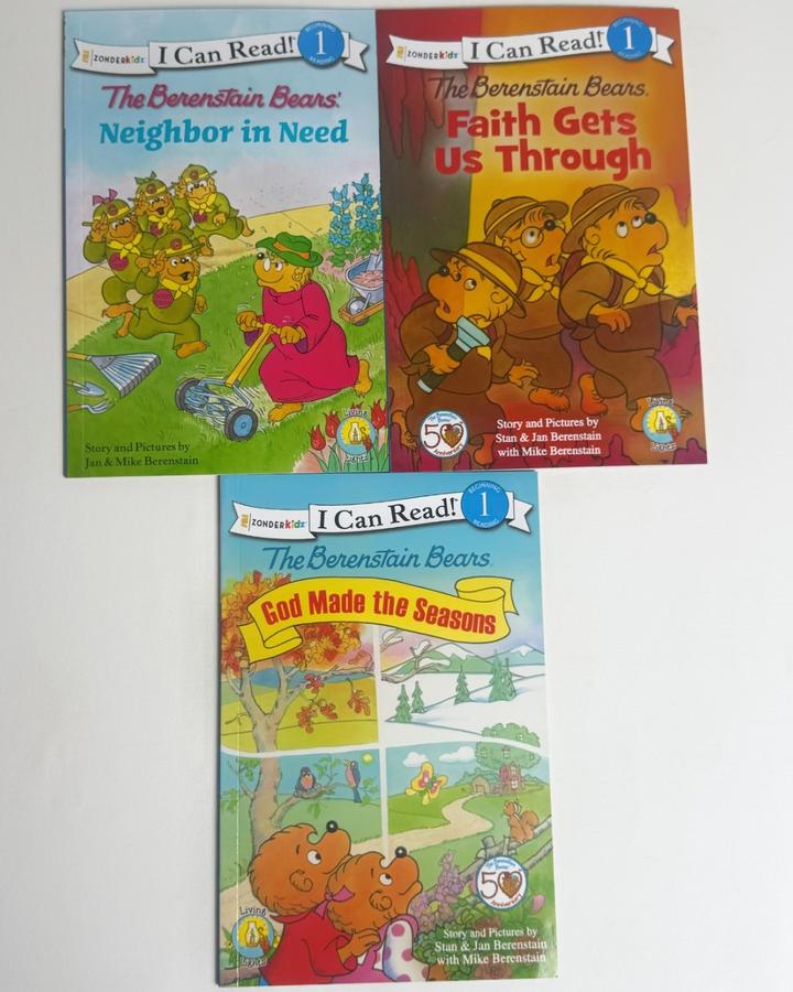 The Berenstain Bears — I Can Read (Комплект из 3 книг)