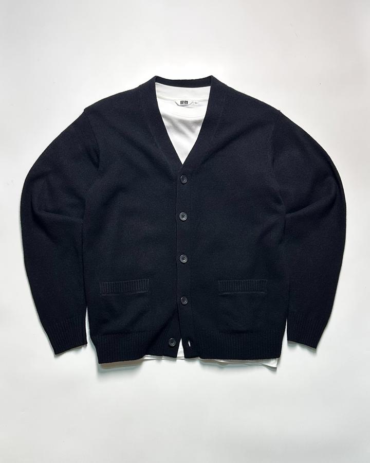 wool cardigan by uniqlo
