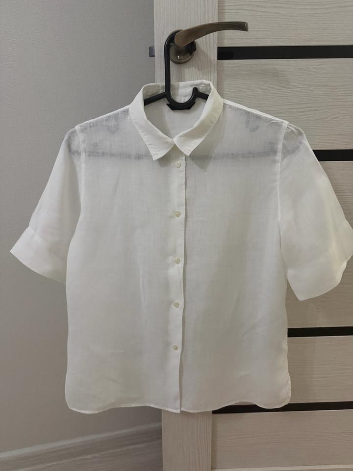 Льняная рубашка Massimo Dutti