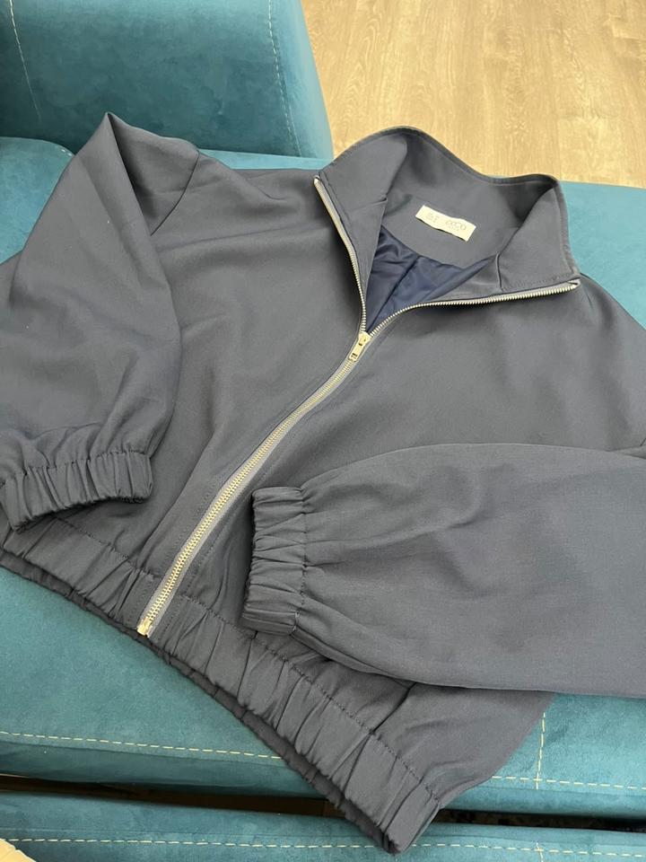 COCO wear Женский брючный костюм с бомбером