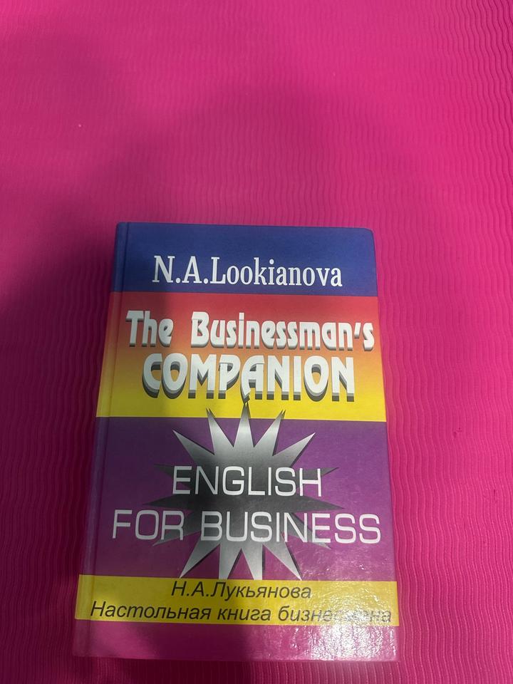 The Businessman's COMPANION. English for business