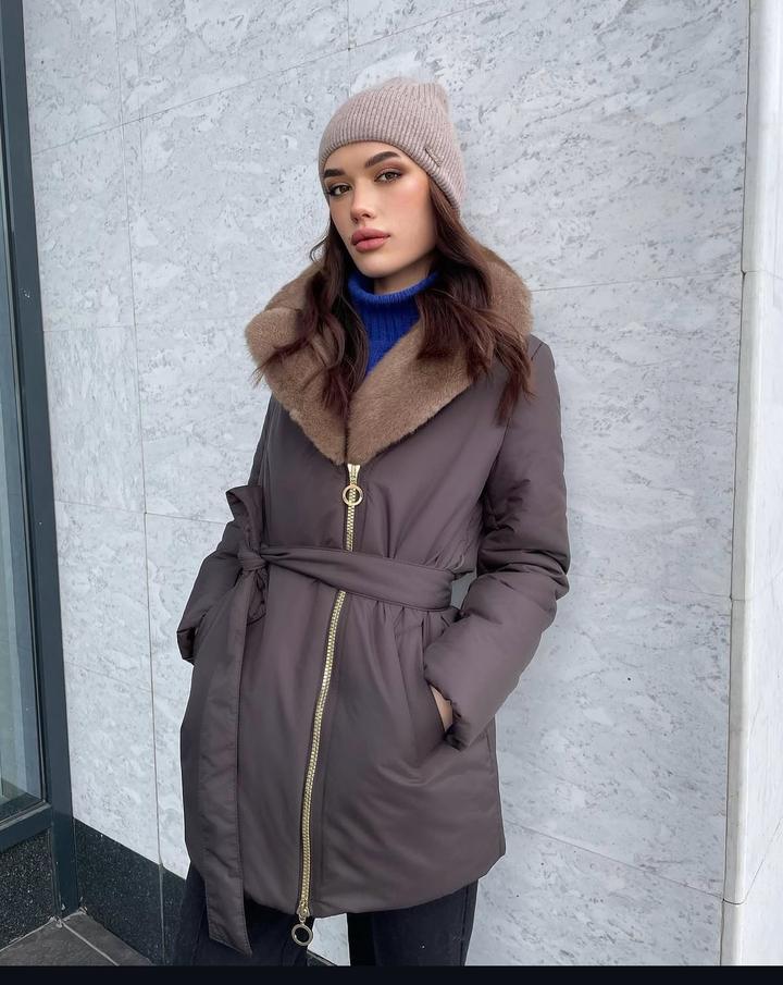 Rafaella Куртка с меховым воротником