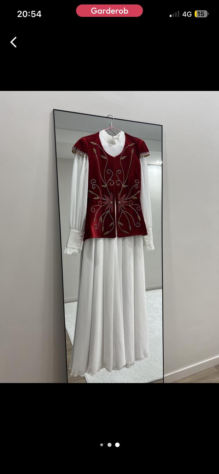 Национальное платье с кажекей
