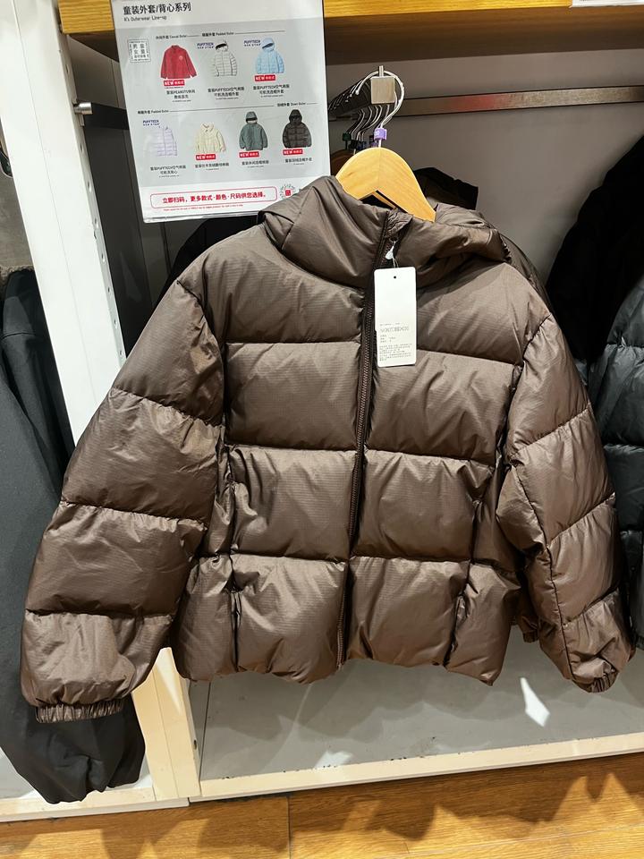 Пуховики Uniqlo  размеры от 110 см до 160 см