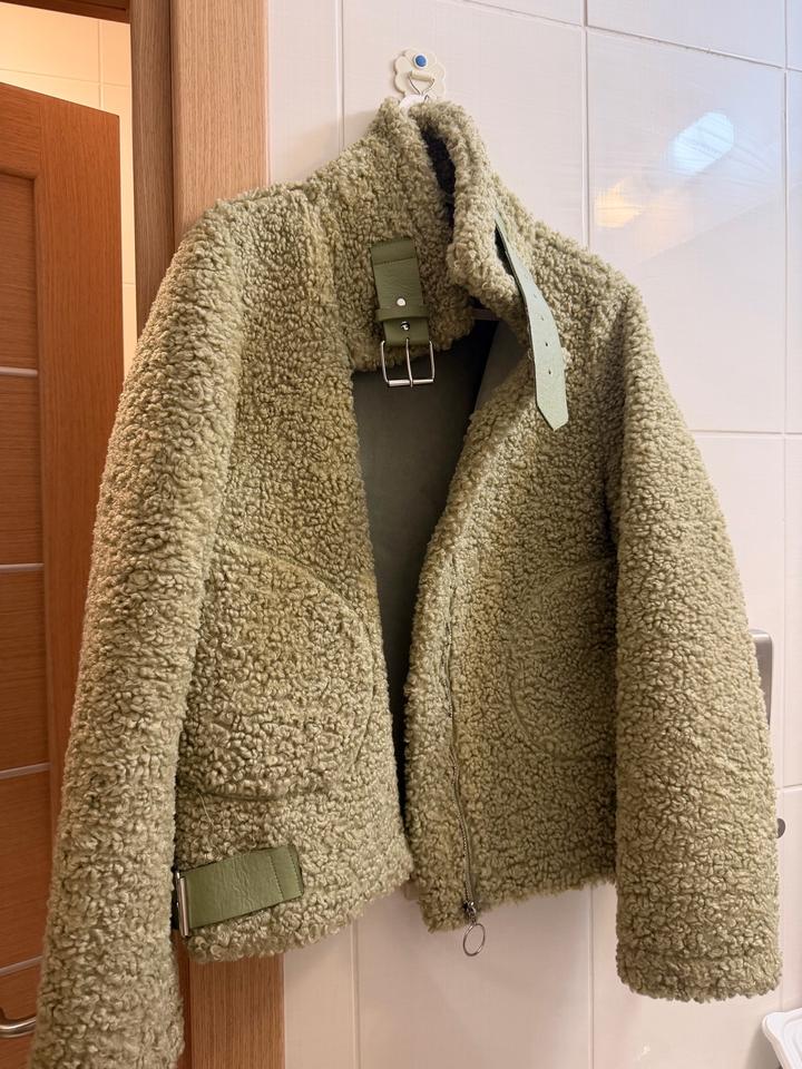 Куртка из teddy / шерпа