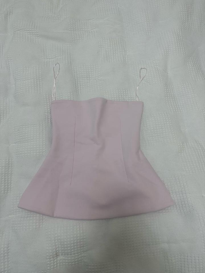 Zara Топ с баской