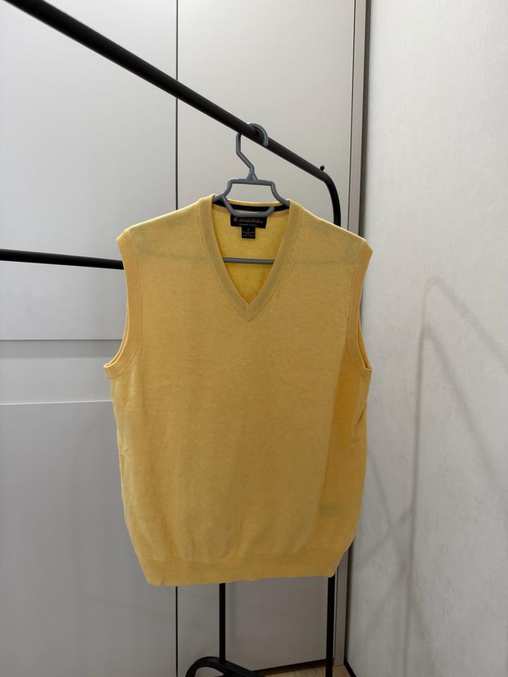 Жёлтая трикотажная жилетка Brooks Brothers 💛