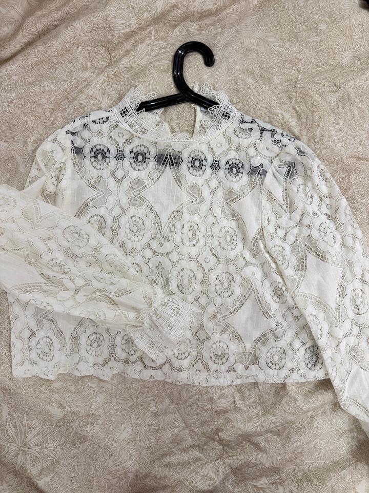 Кружевная блуза Zara