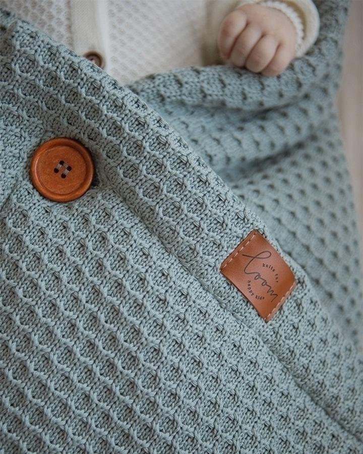 loomknits Детский вязаный конверт для новорожденных