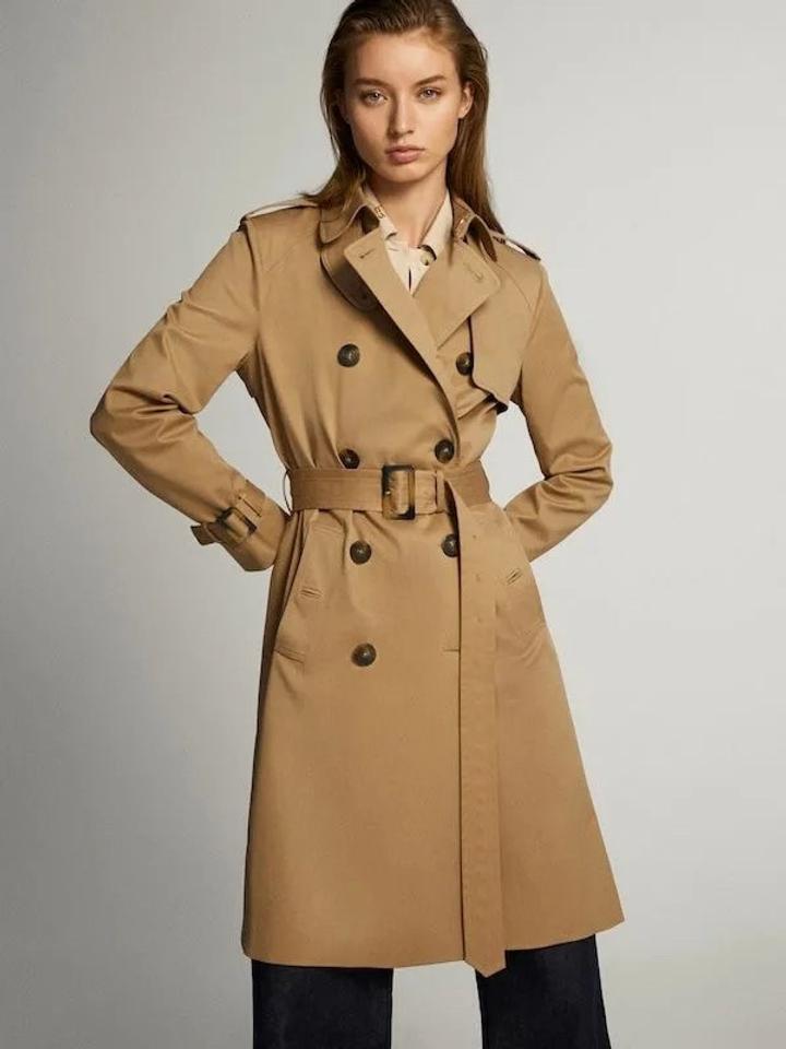 Тренч Massimo Dutti