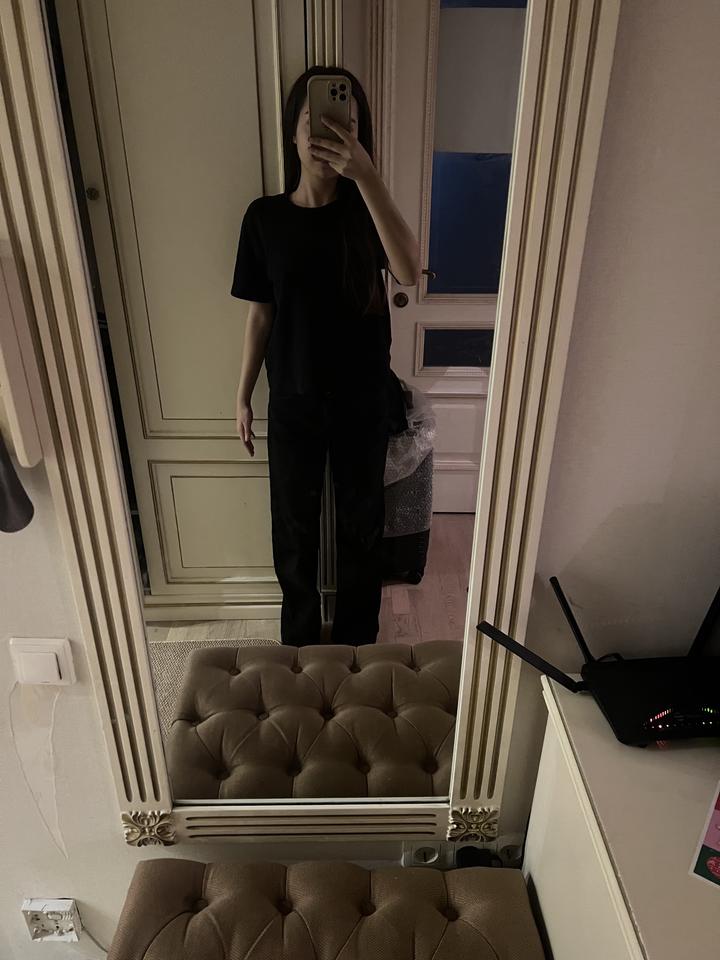 Bershka черные джинсы