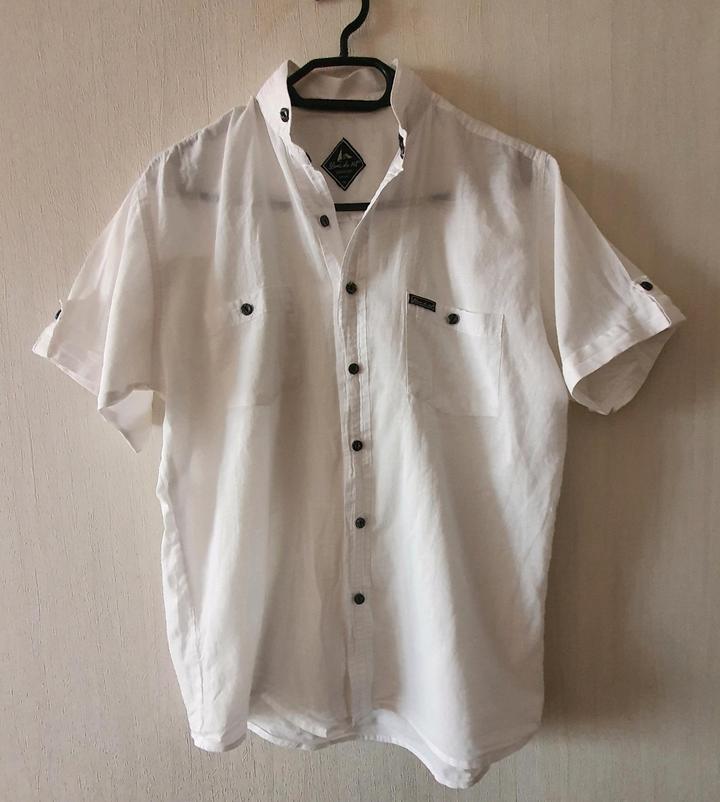 Blanc Du Nil Рубашка белая с коротким рукавом