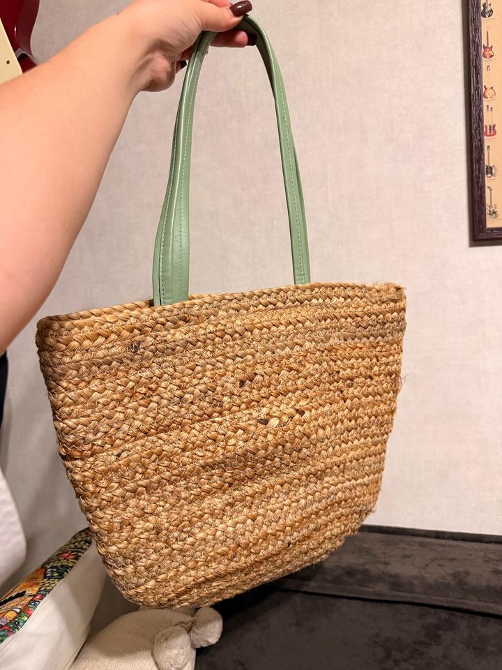 Плетеная сумка ZARA