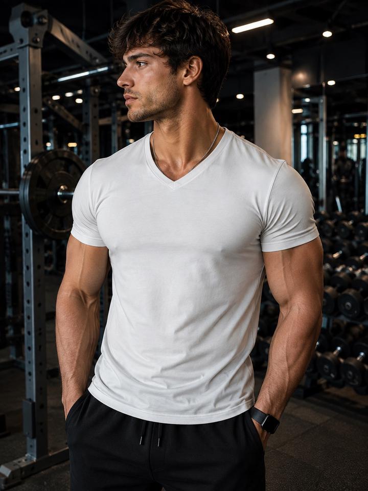 Новая Белая Мужская Футболка Envy Lab (Размер L-XL)