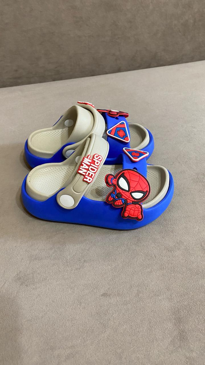 Spider-Man Детские сандалии с принтом Человек-паук, Сланцы