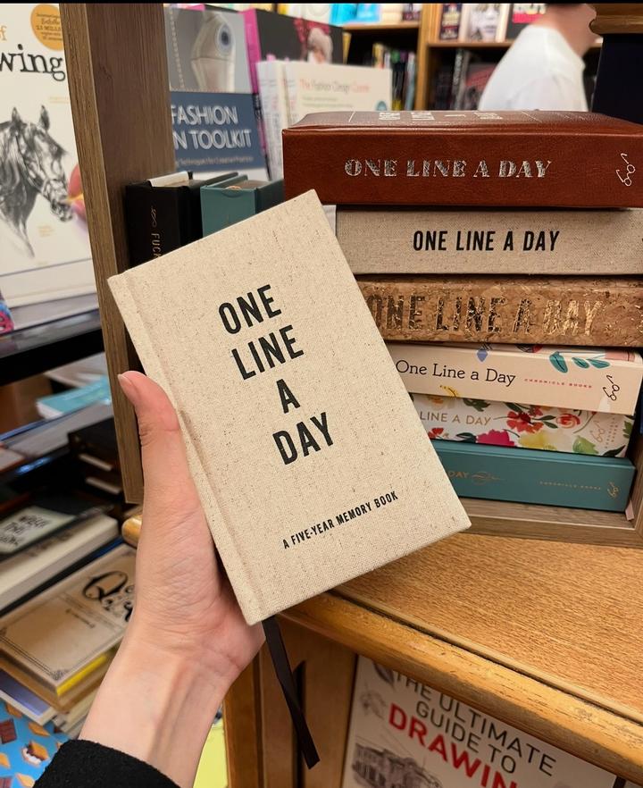 OneLineADay из Парижа (пятибук)