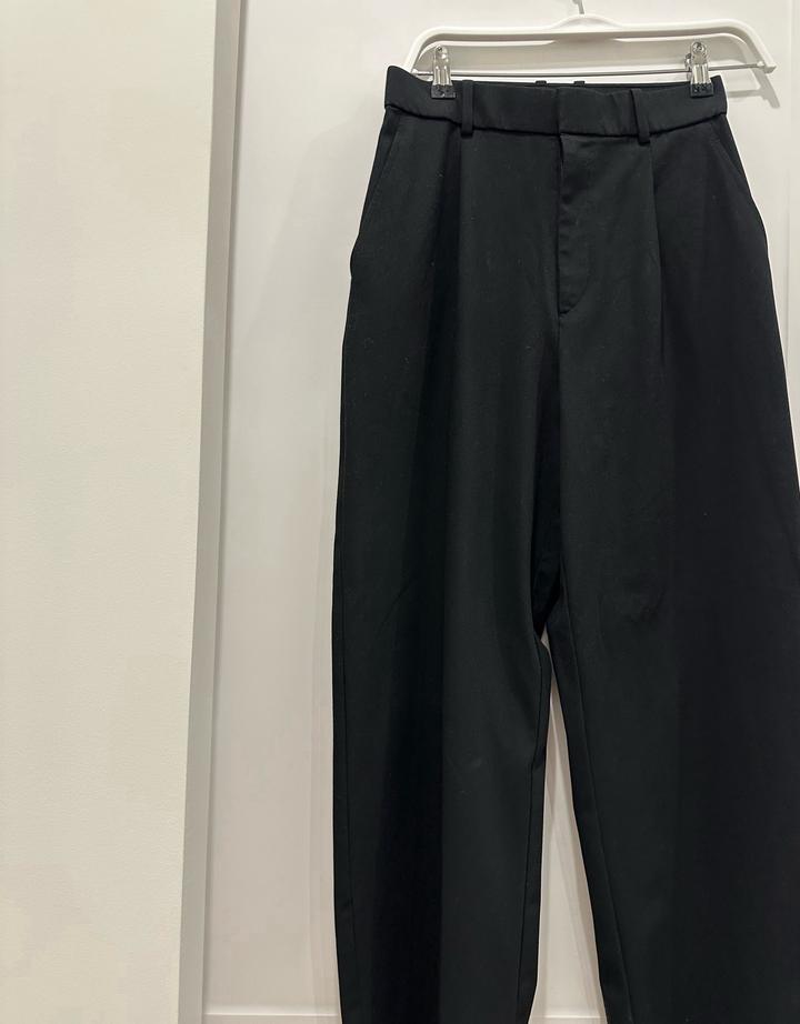 Женские Брюки UNIQLO черные  прямые M