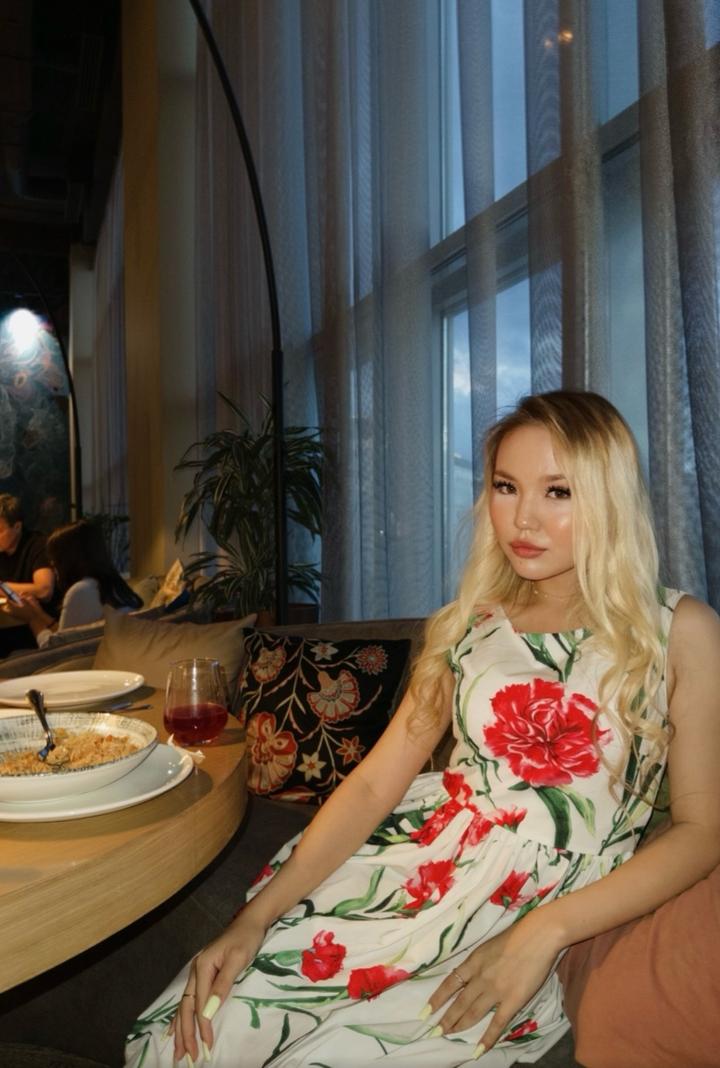 D&G Платье с цветочным принтом