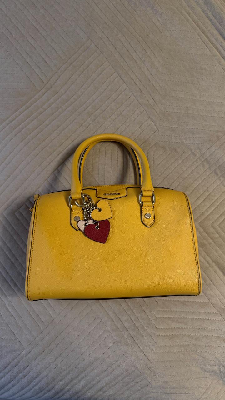 Сумка Calvin Klein (Saffiano Leather Satchel, Marigold)