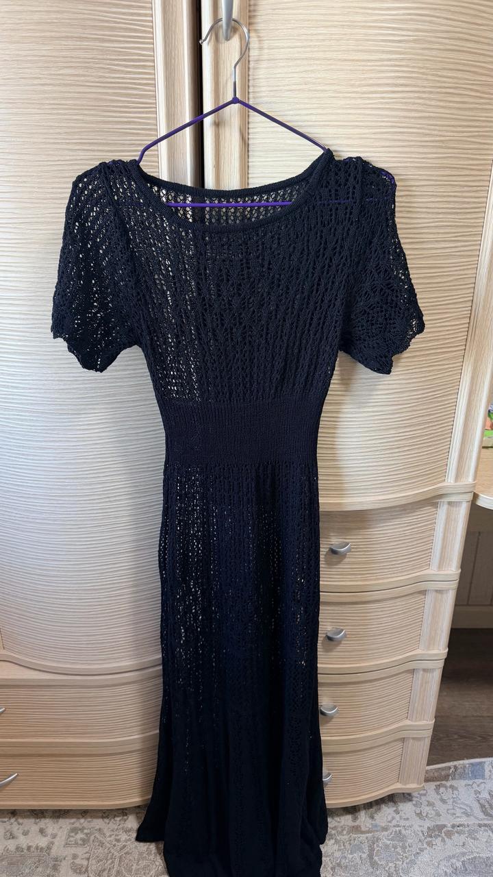 LC Waikiki Ажурное вязаное платье с чехлом