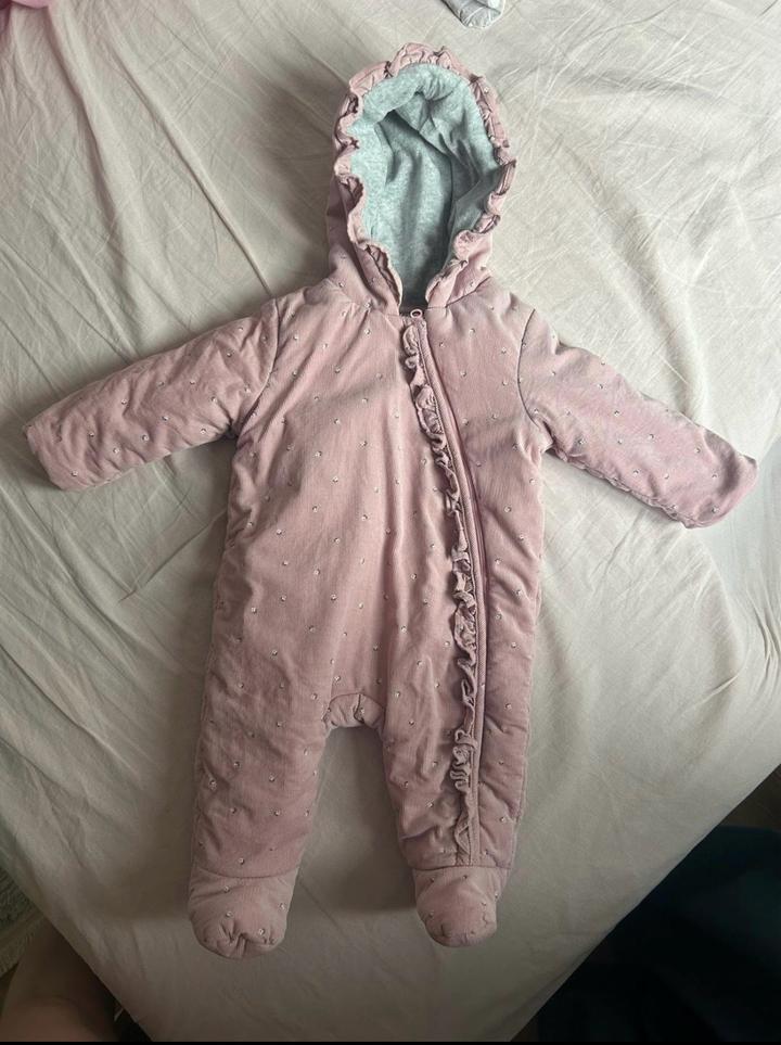 Утепленный комбинезон Mothercare для девочки