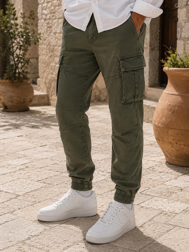 De Carty Новые Мужские Джинсы Карго De-Carty Хаки (XL)