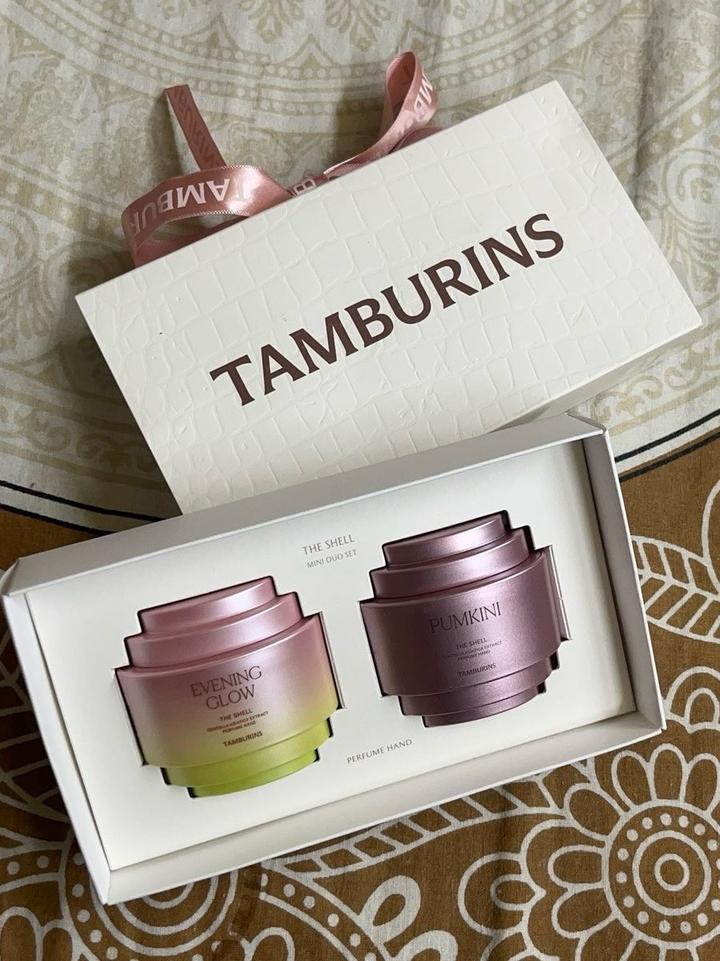 Подарочный набор парфюмированных кремов для рук Tamburins