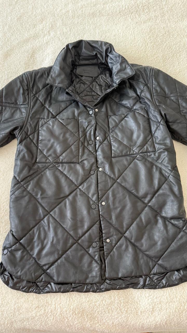 Куртка Massimo Dutti из кожи