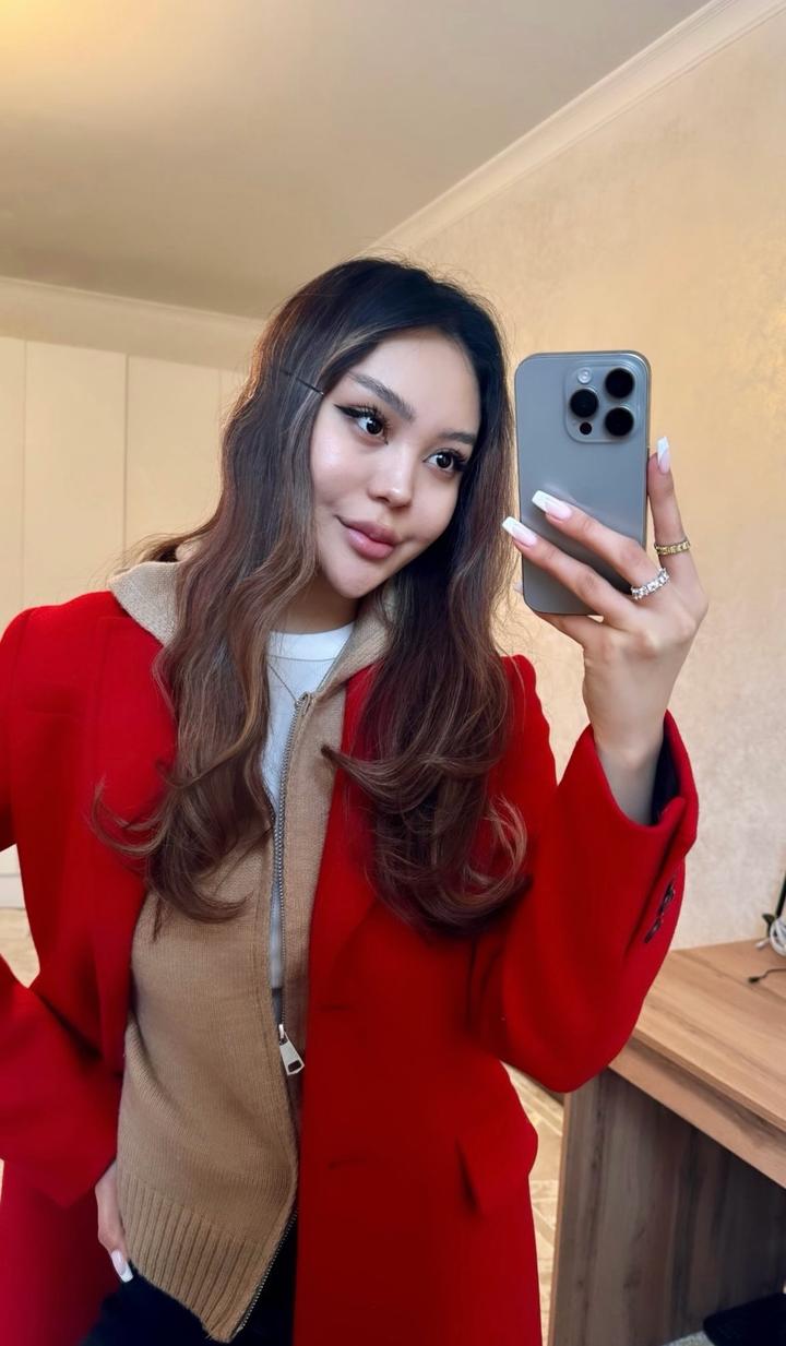 Zara Красное пальто