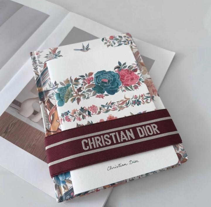 Блокнот + тетрадь Dior
