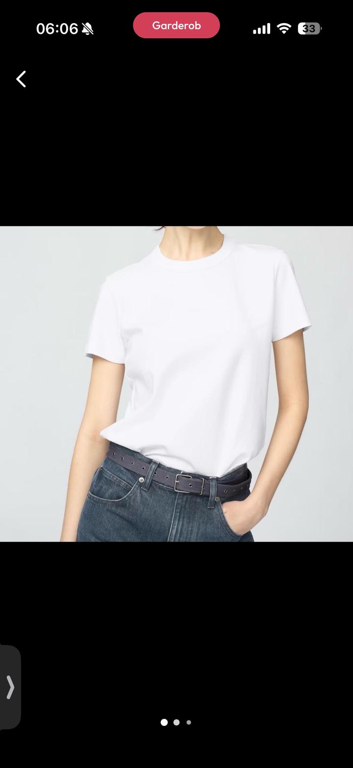 Футболка Uniqlo белая базовая размер L