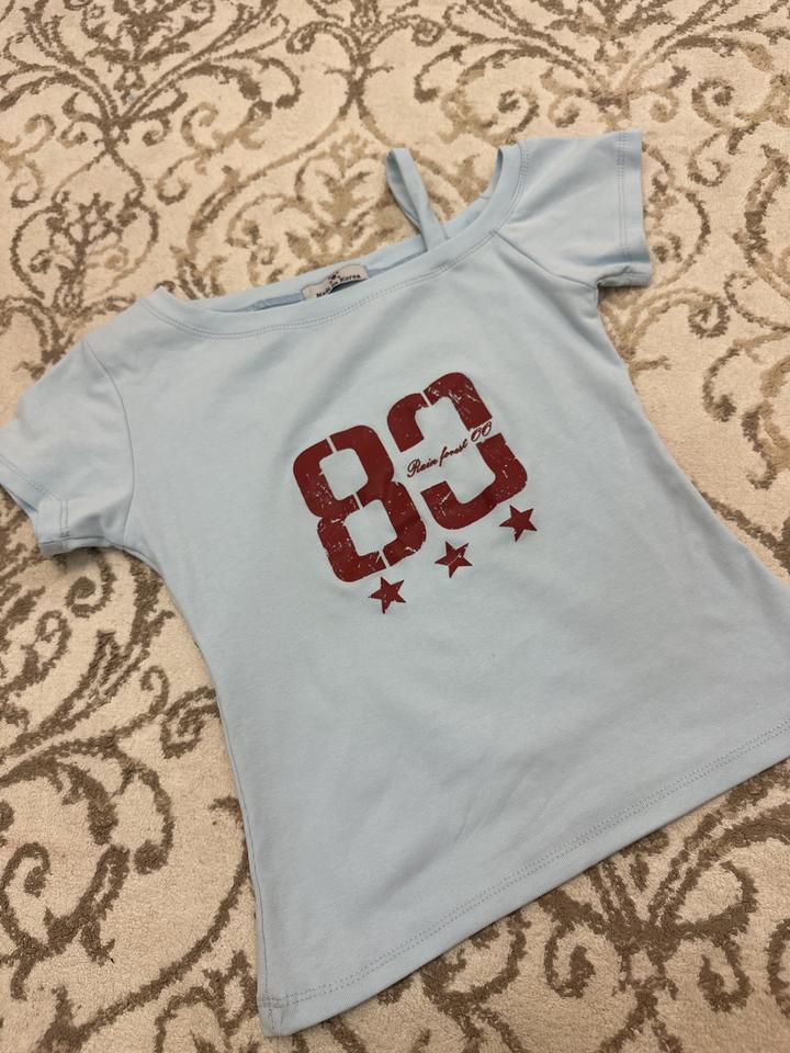 Футболка с принтом 80