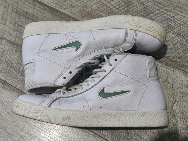 Nike Sb Blazer Mid Premium White Glacier