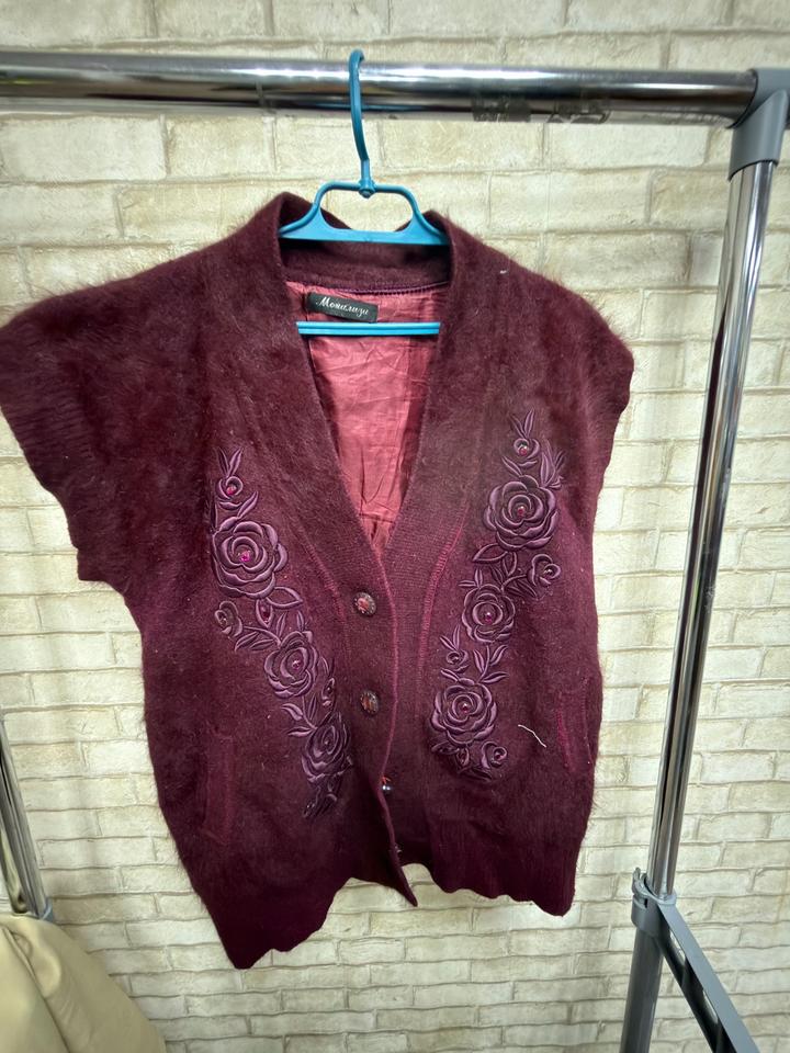 Винтаж Жилет кардиган 2000 е