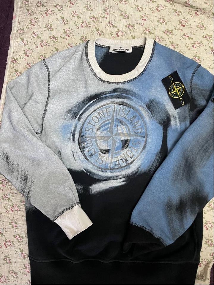 Stone Island Garment Dyed Crewneck