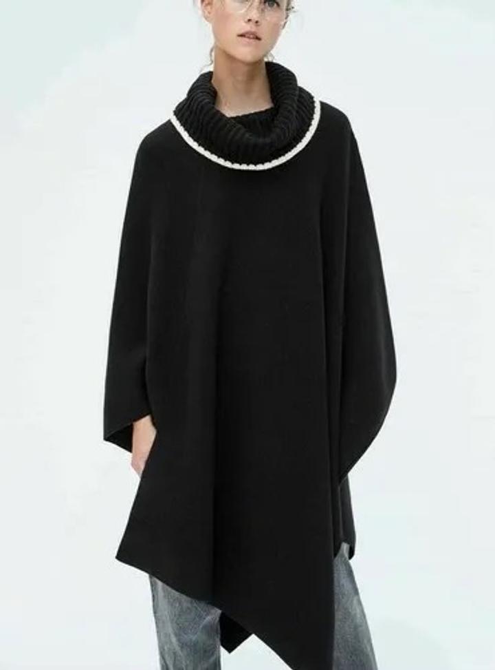 Пончо Zara