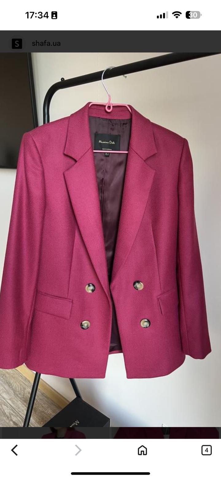 Пиджак Massimo Dutti