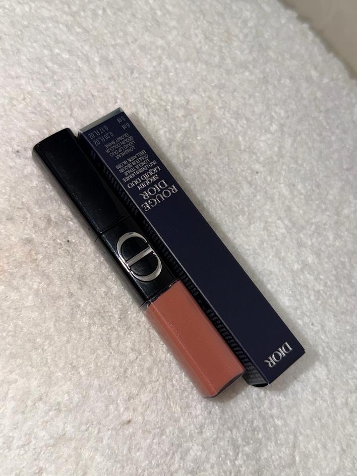 Dior Rouge Sequin Liquid Duo 100 Sweet Nude
