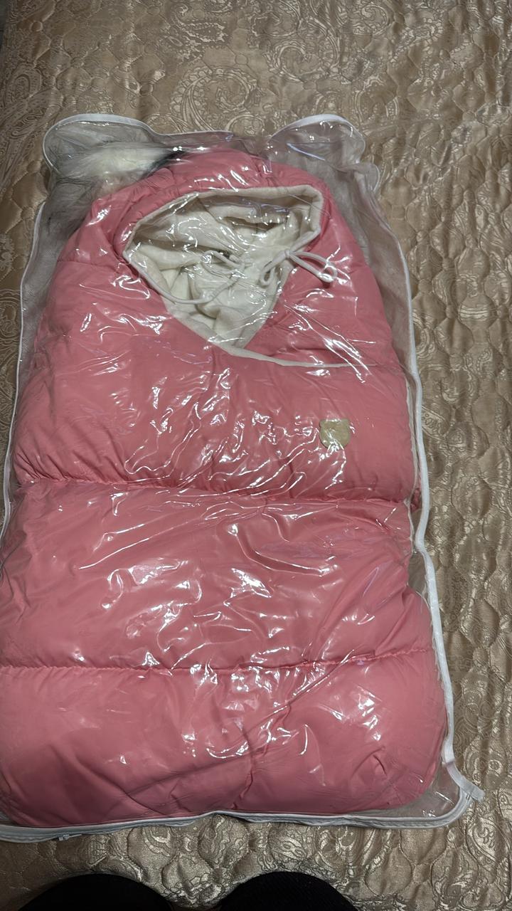 Зимний конверт для новорожденных