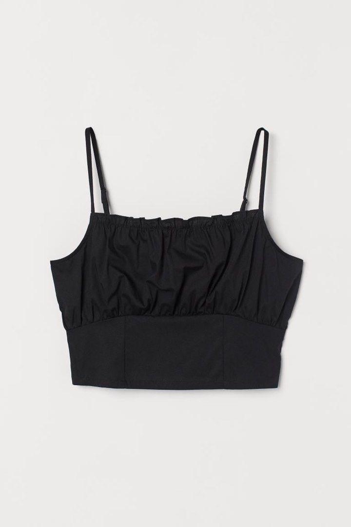 H&M Черный топ